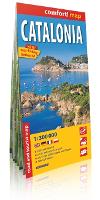 Book Cover for comfort! map Catalonia by ExpressMap