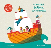 Book Cover for El Increíble Barco Del Capitán Marco by Alicia Acosta