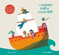 Book Cover for The Incredible Ship of Captain Skip by Alicia Acosta