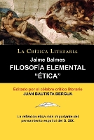 Book Cover for Filosofia Elemental by Jaime Luciano Balmes