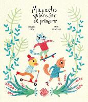 Book Cover for Mapache quiere ser el primero by Susanna Isern