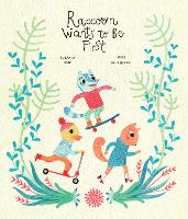 Book Cover for Raccoon Wants to Be First by Susanna Isern