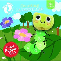 Book Cover for Counting Caterpillar (Curious Baby Finger Puppet) by Louise Buckens