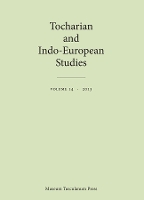 Book Cover for Tocharian and Indo-European Studies Volume 14 by Jens Elmegard Rasmussen