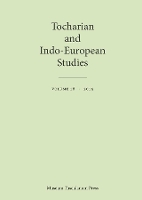 Book Cover for Tocharian and Indo-European Studies 16 by Georges-Jean Pinault