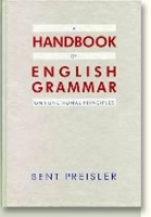 Book Cover for Handbook of English Grammar on Functional Principles by Bent Preisler