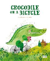 Book Cover for Crocodile on a Bicycle by Giulia Pesavento