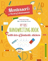 Book Cover for My First Handwriting Book with lots of fantastic stickers by Chiara Piroddi