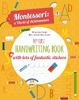 Book Cover for My First Handwriting Book With Lots of Fantastic Stickers by Chiara Piroddi