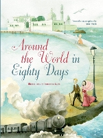 Book Cover for Around the World in Eighty Days by Francesca Rossi