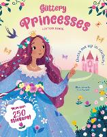 Book Cover for Glittery Princesses: Sticker Book by Sara Ugolotti