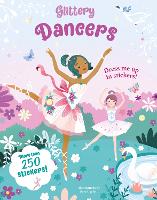 Book Cover for Glittery Dancers: Sticker Book by Sara Ugolotti