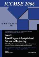 Book Cover for Recent Progress in Computational Sciences and Engineering (2 vols) by Theodore Simos, George Maroulis