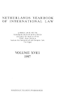 Book Cover for Netherlands Yearbook Of International Law, 1987 by T.M.C. Asser Instituut