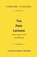 Book Cover for The Paris Lectures by Edmund Husserl