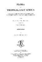 Book Cover for Flora of Tropical East Africa - Myrtaceae (2001) by B. Verdcourt