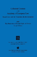 Book Cover for Collected Courses of the Academy of European Law 1995 Vol. VI - 2 by Academy Of European Law