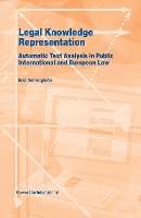 Book Cover for Legal Knowledge Representation by Erich Schweighofer