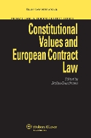 Book Cover for Constitutional Values and European Contract Law by Stefan Grundmann