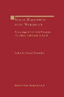 Book Cover for Sexual Harassment in the Workplace by Samuel Estreicher