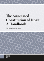 Book Cover for The Annotated Constitution of Japan by Colin Jones