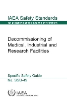 Book Cover for Decommissioning of Medical, Industrial and Research Facilities by IAEA