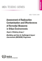 Book Cover for Assessment of Radioactive Contamination and Effectiveness of Remedial Measures in Urban Environments by IAEA