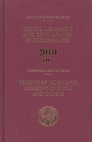 Book Cover for Reports of judgments, advisory opinions and orders 2010 by International Court of Justice