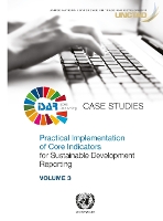 Book Cover for Practical implementation of core indicators for sustainable development reporting by United Nations Conference on Trade and Development