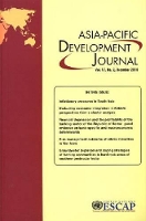 Book Cover for Asia-Pacific Development Journal by United Nations