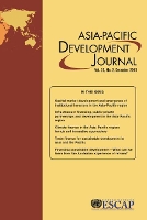 Book Cover for Asia-Pacific Development Journal, Volume 22, Number 2, December 2015 by United Nations Economic and Social Commission for Asia and the Pacific