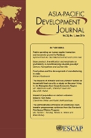 Book Cover for Asia-Pacific Development Journal, Volume 23, Number 1, June 2016 by United Nations Economic and Social Commission for Asia and the Pacific