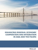 Book Cover for Enhancing regional economic cooperation and integration in Asia and the Pacific by United Nations: Economic and Social Commission for Asia and the Pacific