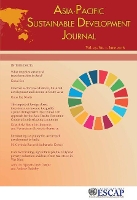 Book Cover for Asia-Pacific Sustainable Development Journal 2018, Issue No. 1 by United Nations Economic and Social Commission for Asia and the Pacific