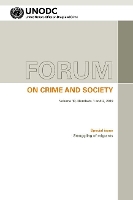 Book Cover for Forum on crime and society by United Nations: Office on Drugs and Crime