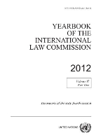 Book Cover for Yearbook of the International Law Commission 2012 by United Nations: International Law Commission