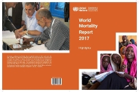 Book Cover for World mortality report by United Nations: Department of Economic and Social Affairs