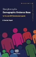 Book Cover for Strengthening the demographic evidence base for the post-2015 development agenda by United Nations: Department of Economic and Social Affairs