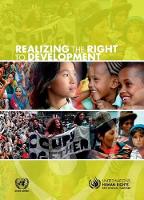 Book Cover for Realizing the right to development by United Nations: Office of the High Commissioner for Human Rights