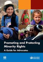 Book Cover for Promoting and protecting minority rights by United Nations: Office of the High Commissioner for Human Rights