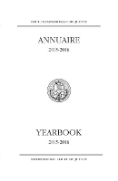 Book Cover for Yearbook of the International Court of Justice 2015-2016 by International Court of Justice