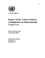 Book Cover for Report of the United Nations Conference on International Trade and Law by United Nations Commission on International Trade Law, United Nations General Assembly