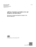 Book Cover for Advisory Committee on Administrative and Budgetary Questions by United Nations Advisory Committee on Administrative and Budgetary Questions, United Nations General Assembly