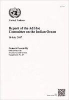 Book Cover for Report of the Ad Hoc Committee on the Indian Ocean, 10th July 2017 by United Nations Ad Hoc Committee on the Indian Ocean, United Nations General Assembly