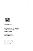 Book Cover for Report of the Committee on the Peaceful Uses of Outer Space by United Nations Committee on the Peaceful Uses of Outer Space