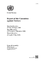 Book Cover for Report of the Committee against Torture by United Nations Committee against Torture, United Nations General Assembly