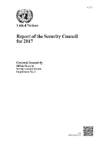 Book Cover for Report of the Security Council for 2017 by United Nations Security Council, United Nations General Assembly