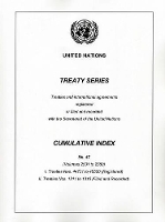 Book Cover for Treaty Series Cumulative Index No. 47 by United Nations