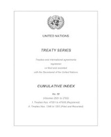 Book Cover for Treaty Series Cumulative Index Number 50 by United Nations Office of Legal Affairs