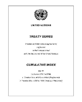 Book Cover for Treaty Series Cumulative Index Number 51 by United Nations